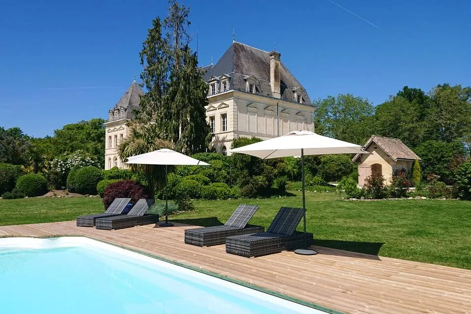 Château Fengari — parc arboré réception